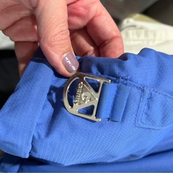 Gerry Weber Girls Blue Hooded Winter Ski Waterproof Jacket Coat size large 14/16 - Picture 6 of 9